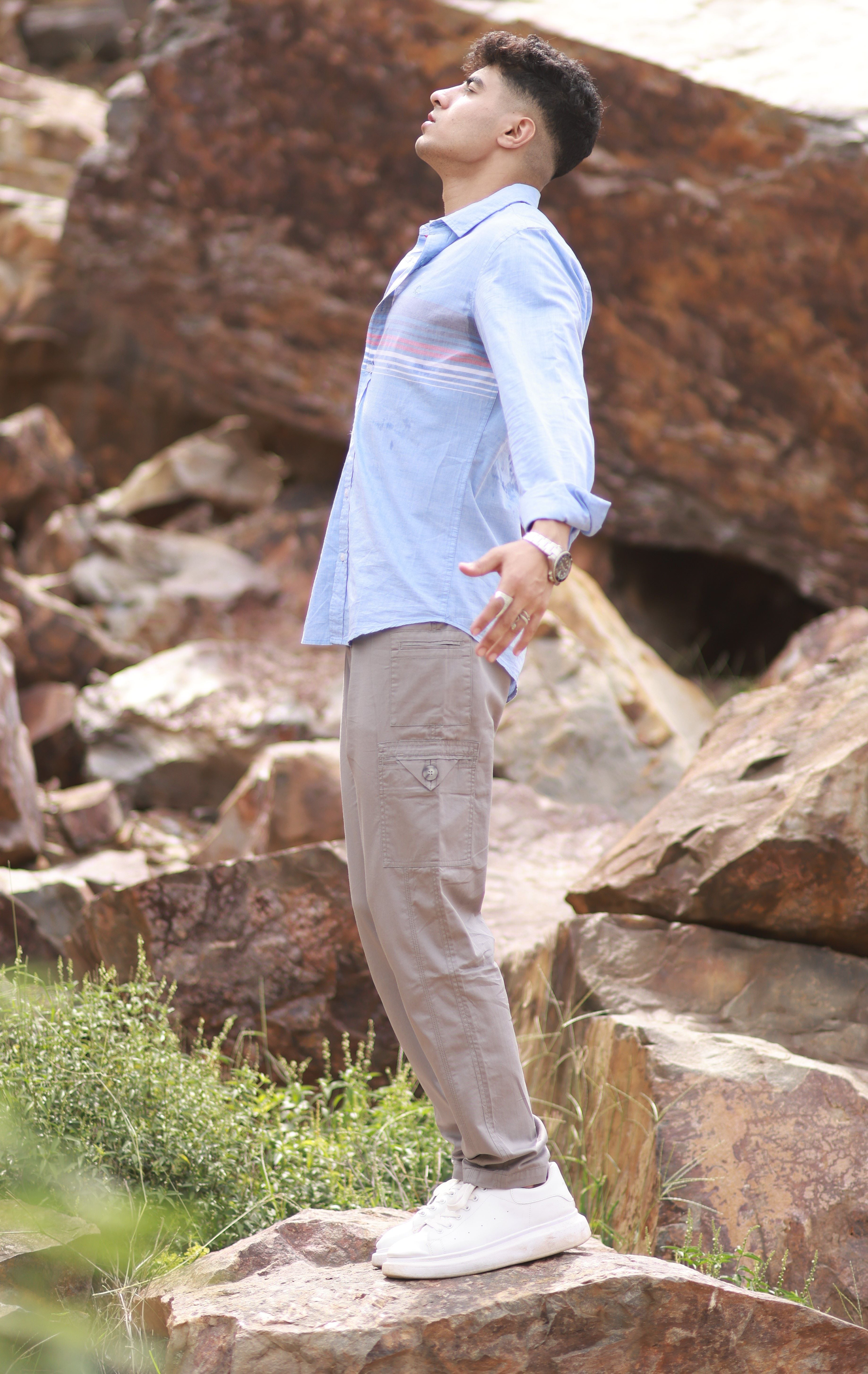 Evergreen Trek Utility Cargo - CLOUDY GREY