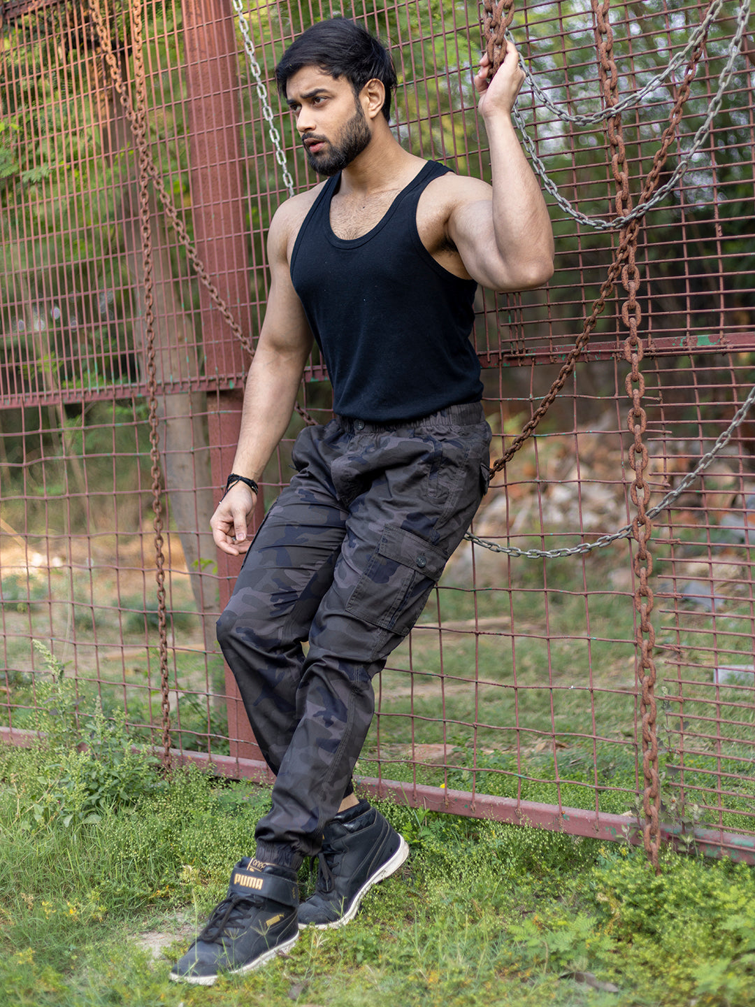 CAMOUFLAGE CARGO JOGGERS MOSCOW