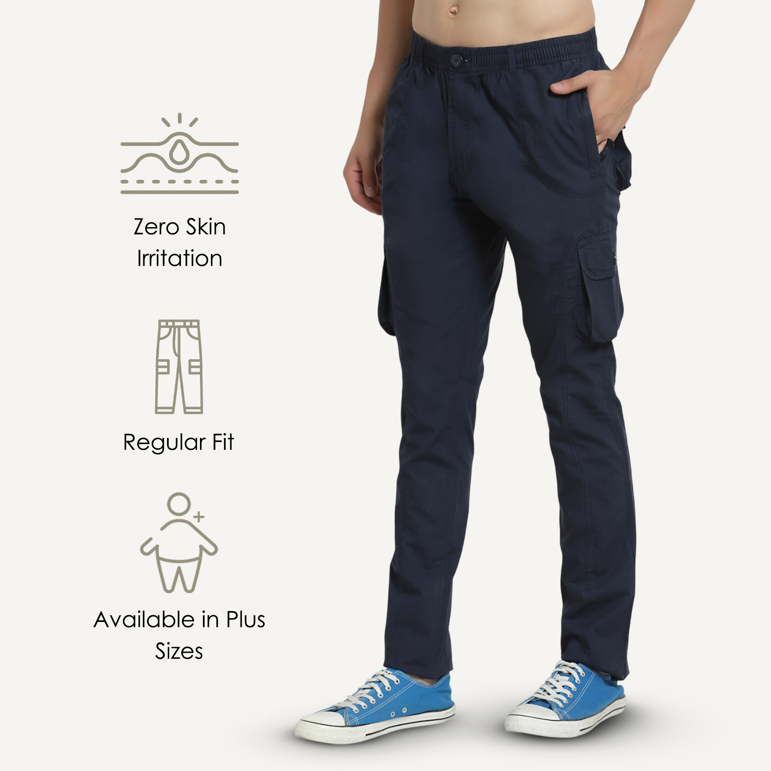 AIR UTILITY CARGOS - MIDNIGHT BLUE