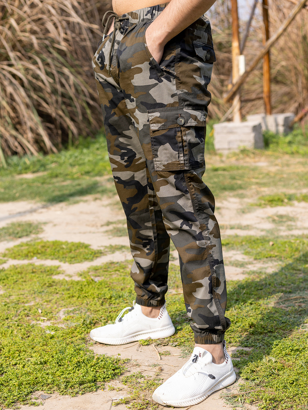 CAMOUFLAGE CARGO JOGGERS BERLIN