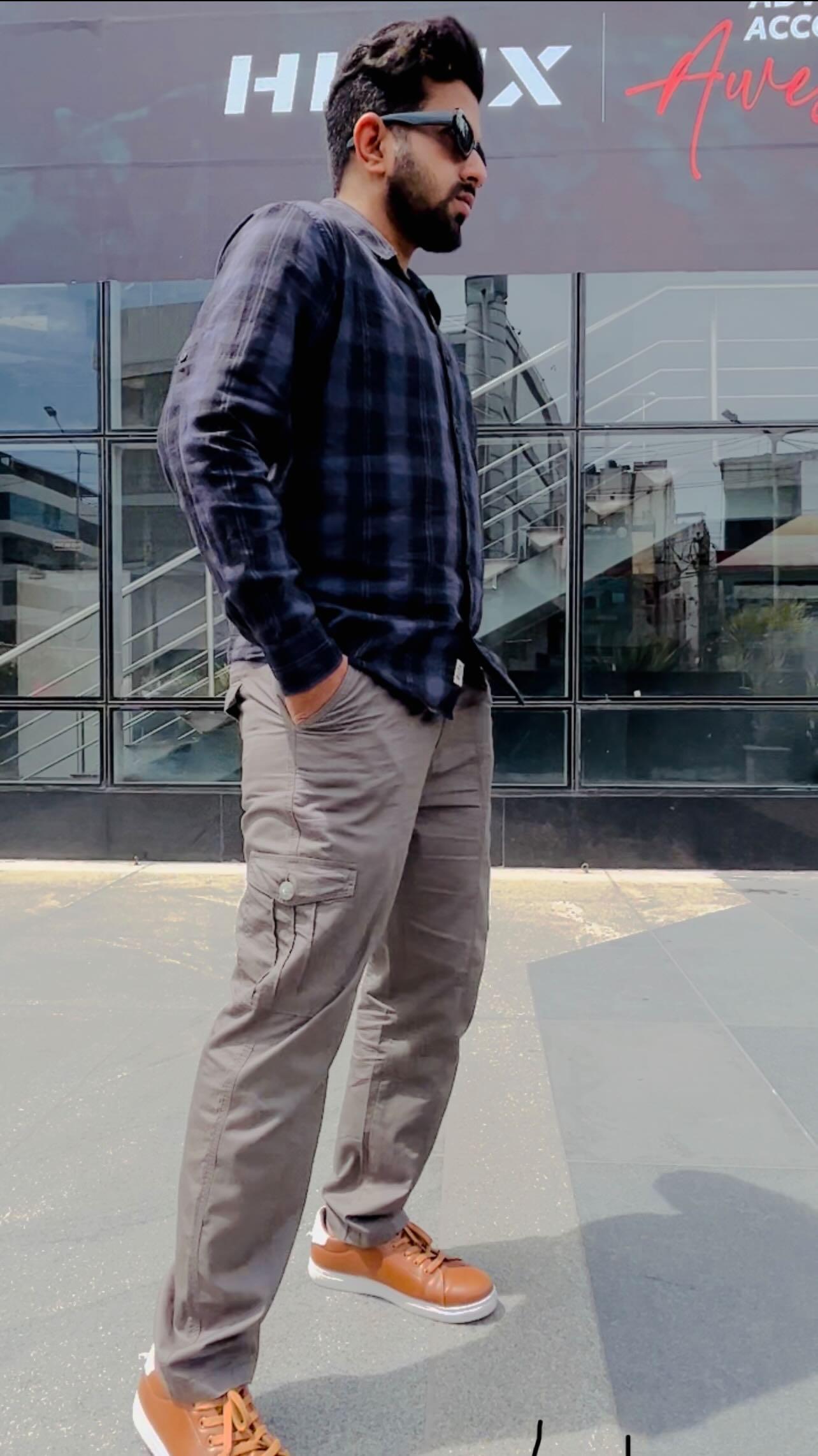 All Terrain Flex Cotton Cargos - CLOUDY GREY