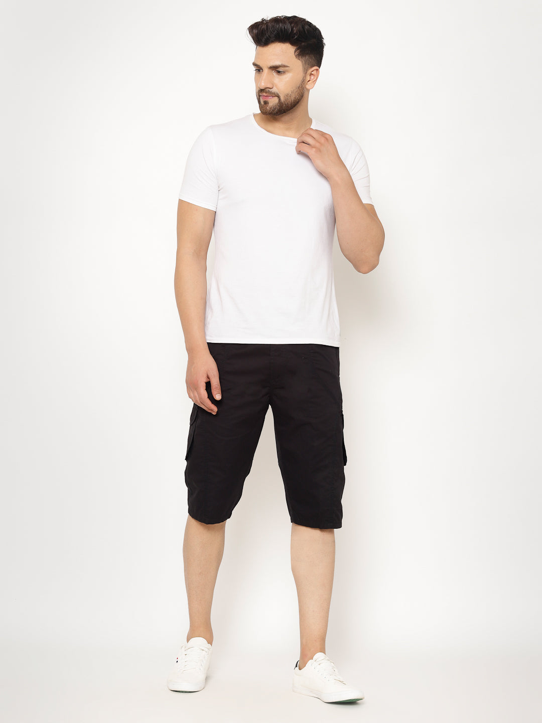 VINTAGE CARGO 3/4 SHORTS