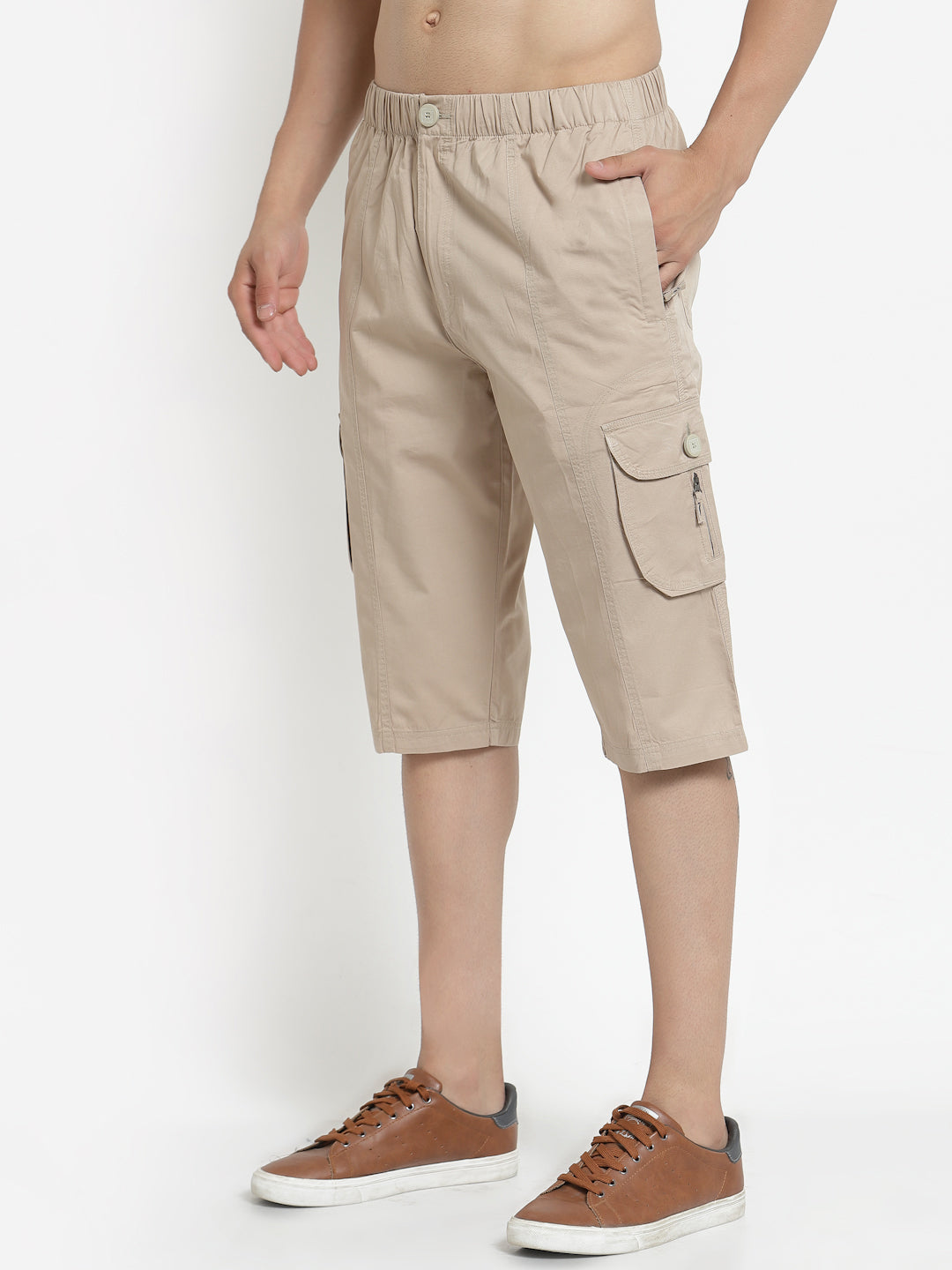 SWISS 3/4 CARGO SHORTS