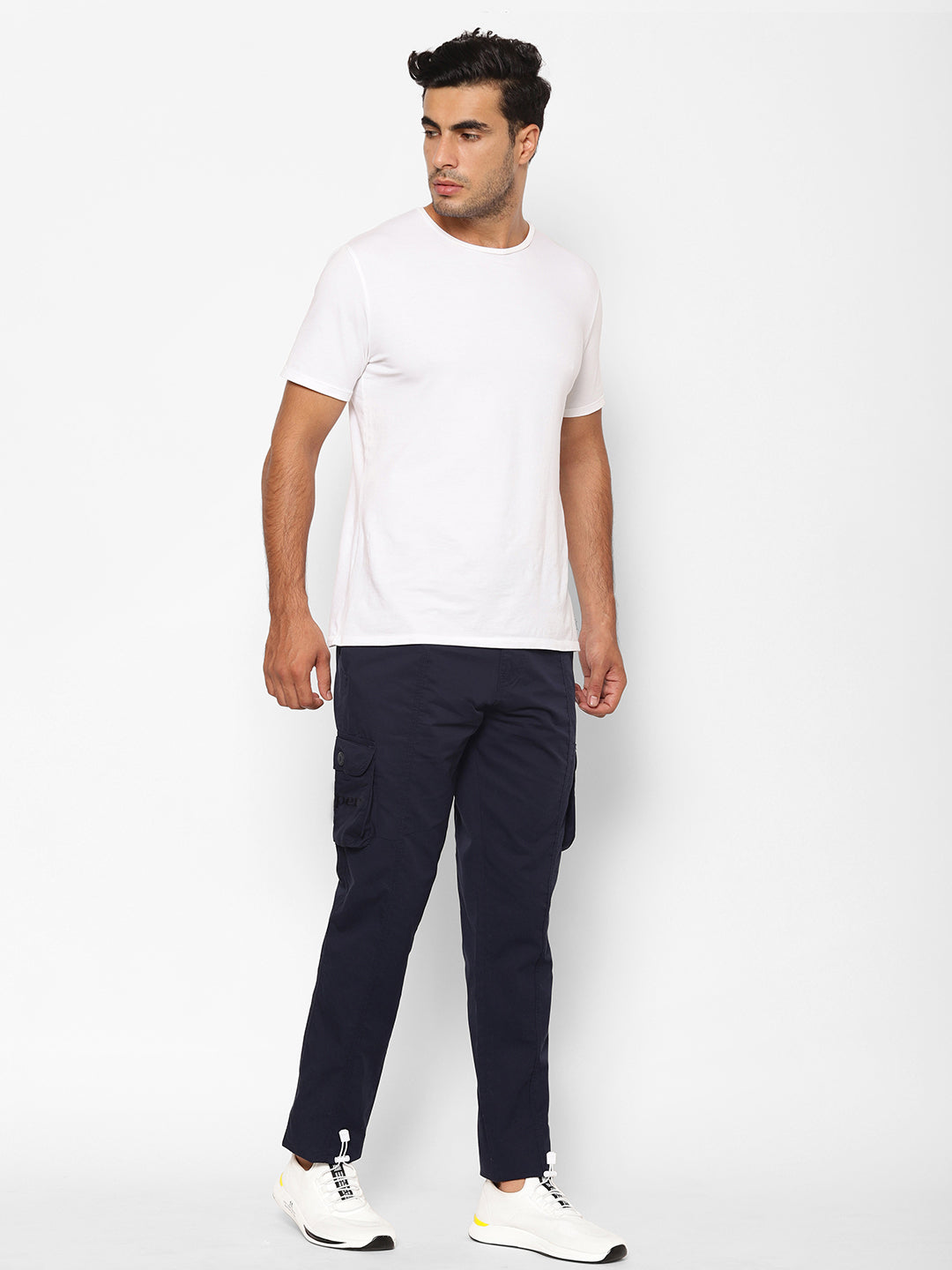 Urban Utility Cotton Cargos - MIDNIGHT BLUE