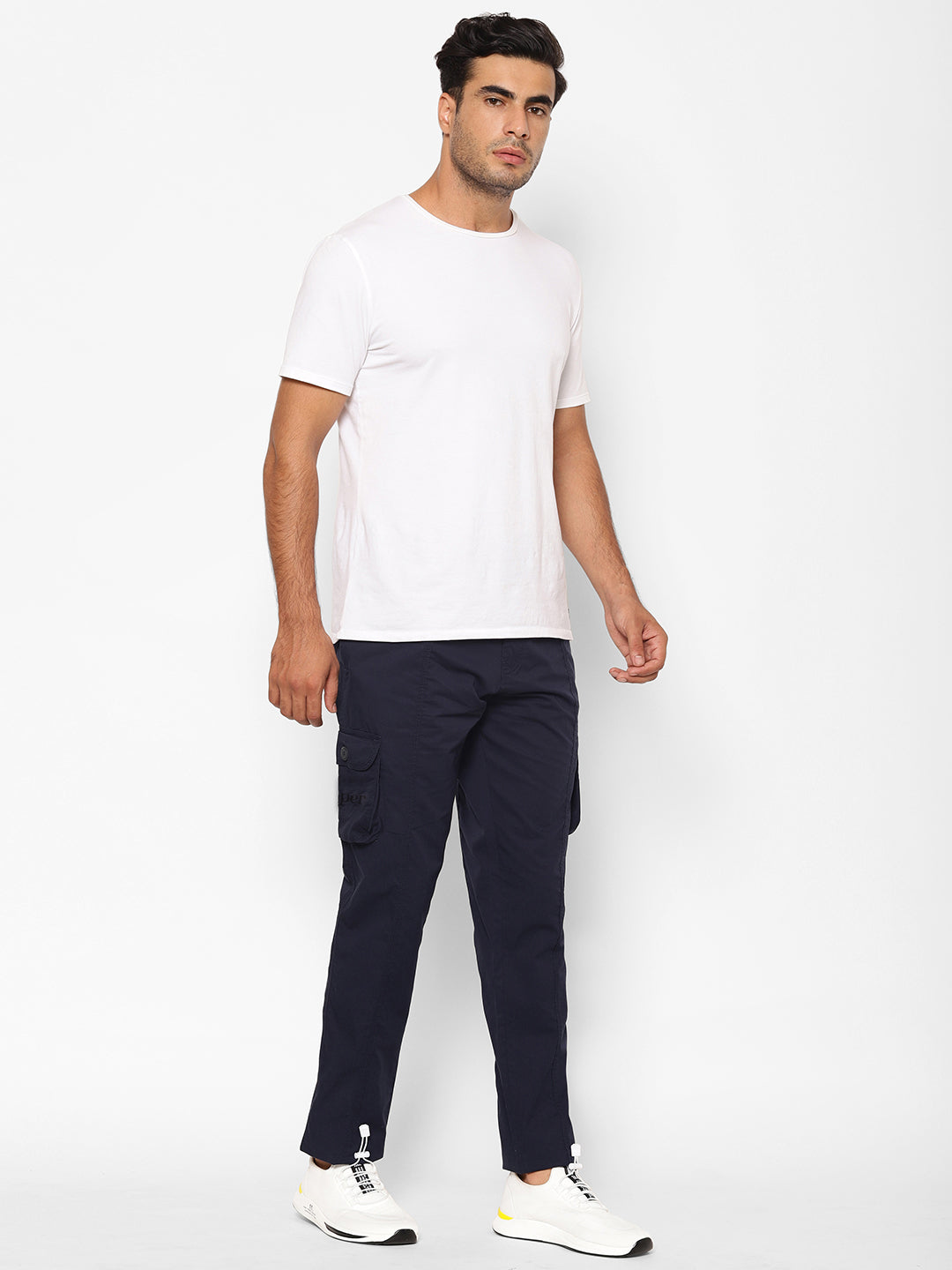Urban Utility Cotton Cargos - MIDNIGHT BLUE