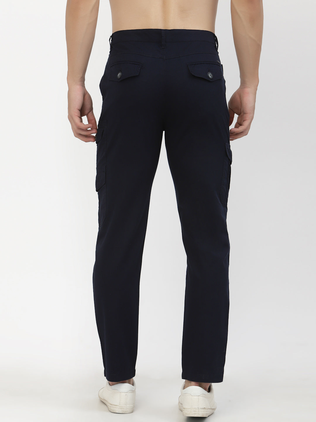 All Terrain Flex Cotton Cargos - MIDNIGHT BLUE
