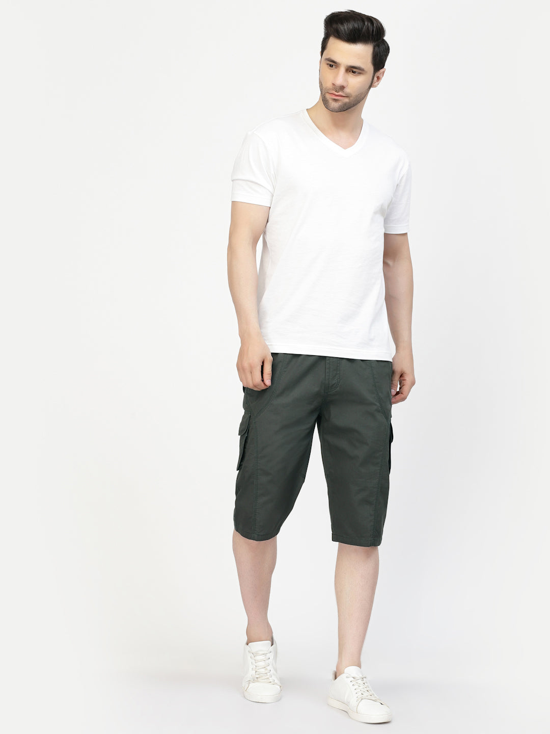 VINTAGE CARGO 3/4 SHORTS