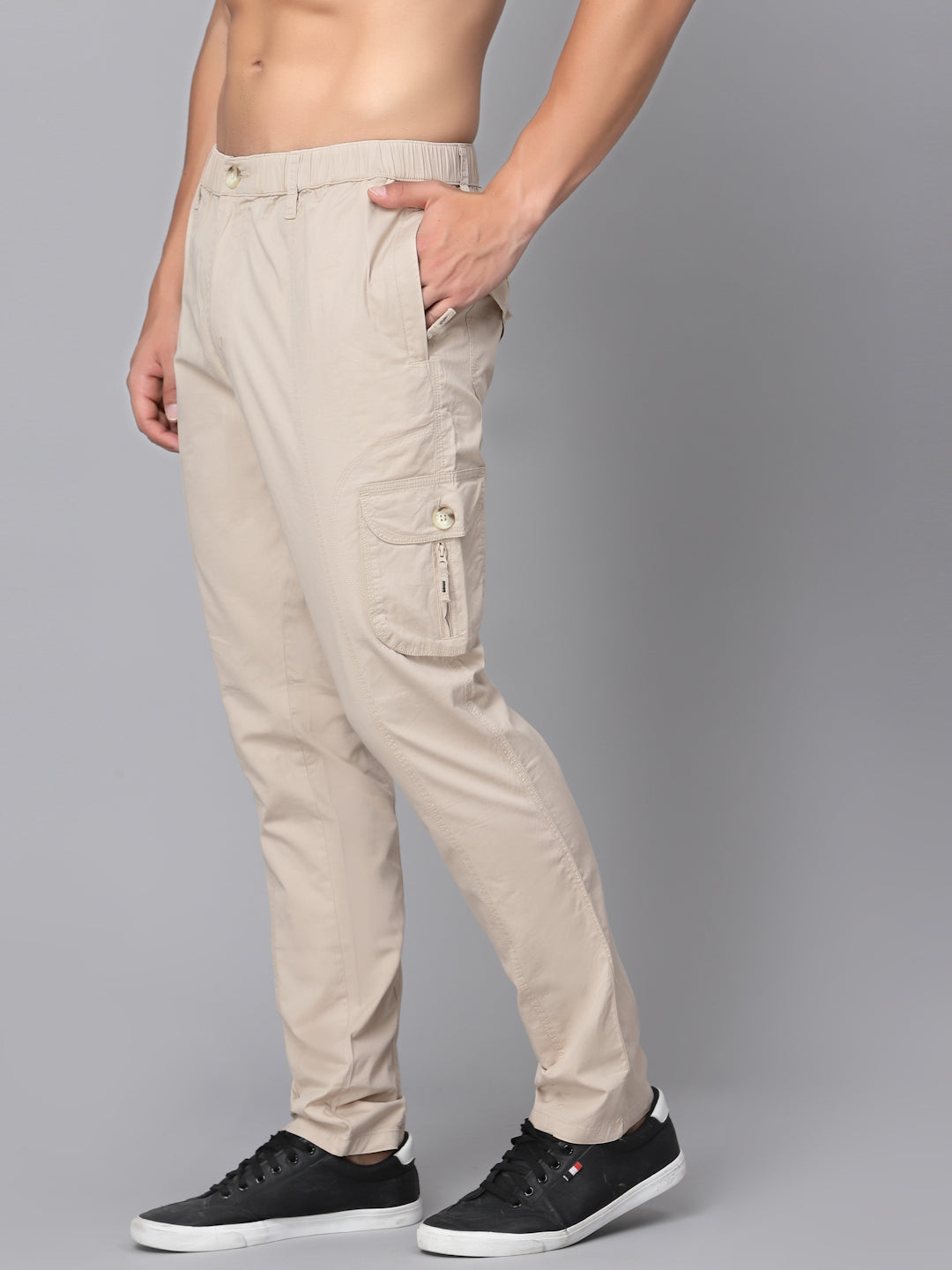 Urban Utility Cotton Cargos - WINDHAM CREAM