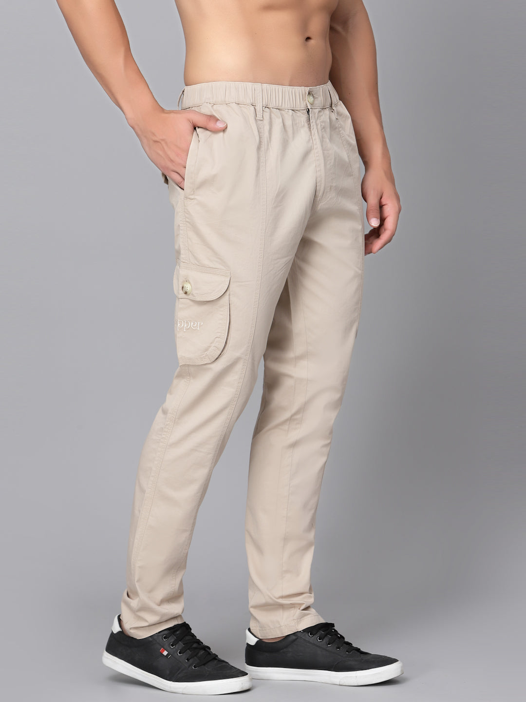 Urban Utility Cotton Cargos - WINDHAM CREAM