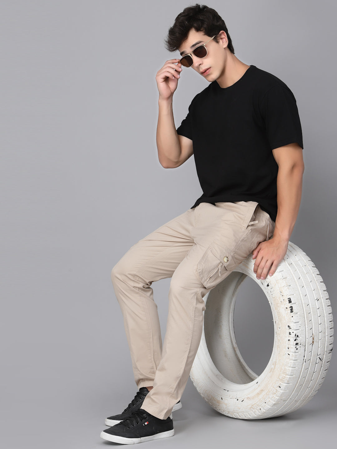 Urban Utility Cotton Cargos - WINDHAM CREAM