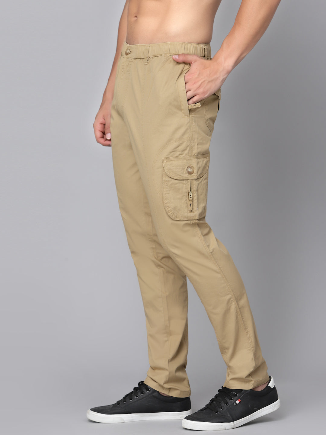 Urban Utility Cotton Cargos - GRANOLA KHAKI