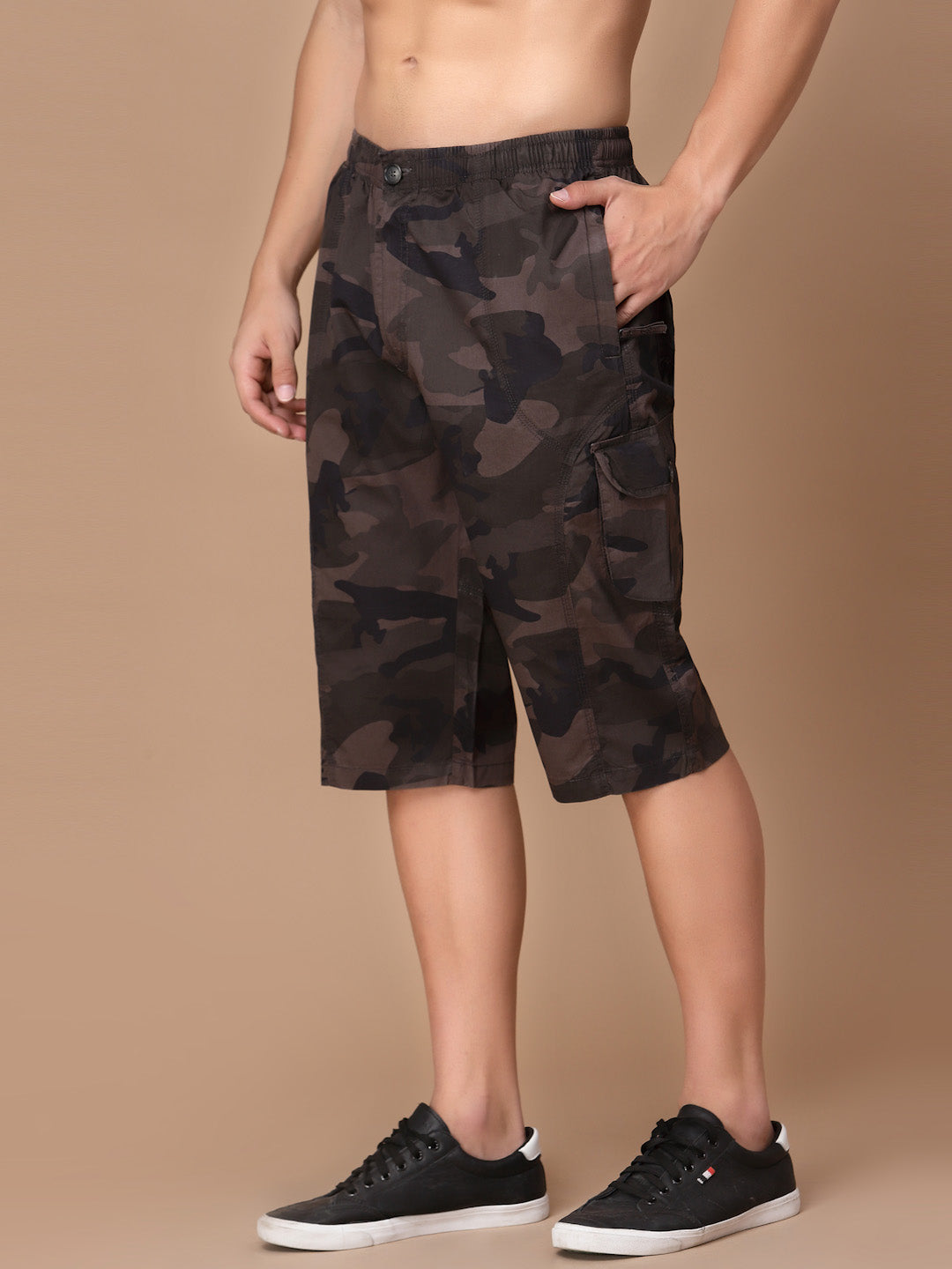PRINTED CLASSIC 3/4 CARGO SHORTS