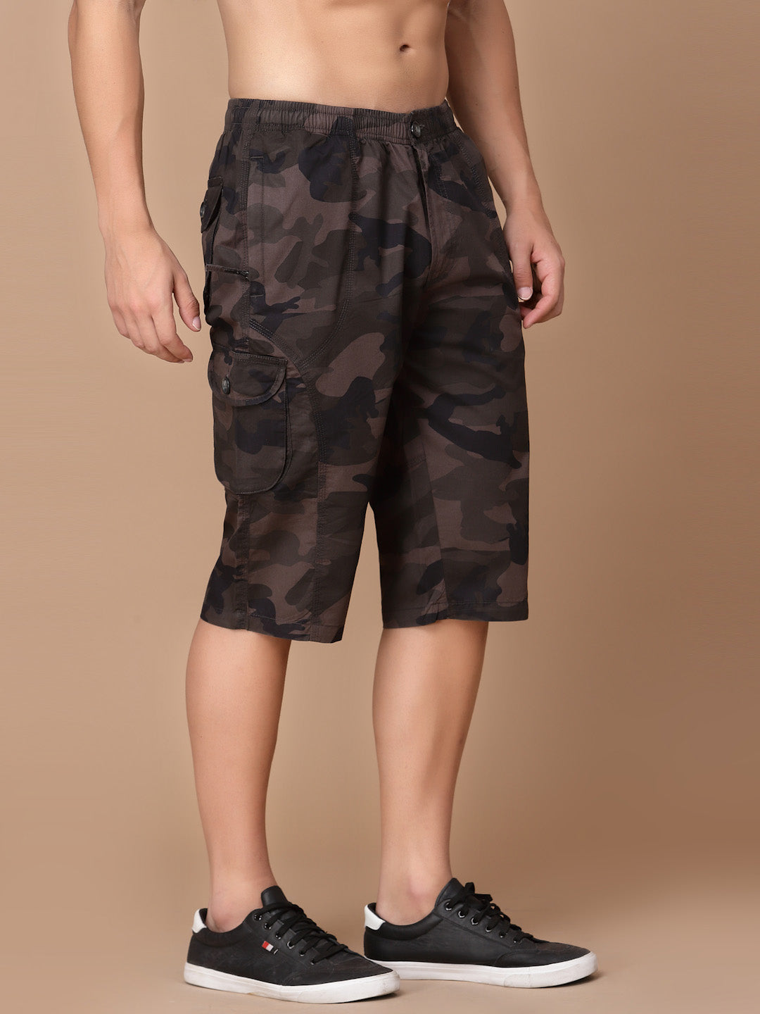 PRINTED CLASSIC 3/4 CARGO SHORTS