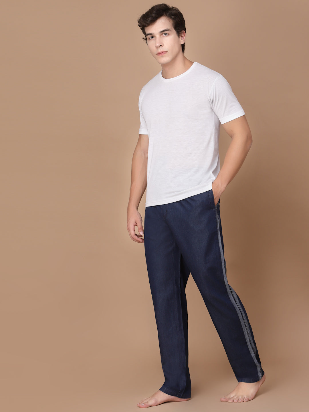 RELAXED FIT COTTON PYJAMAS