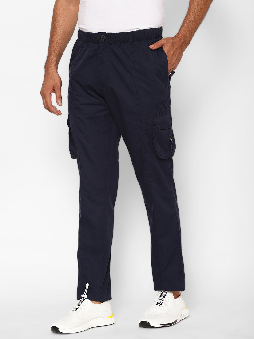 Urban Utility Cotton Cargos - MIDNIGHT BLUE
