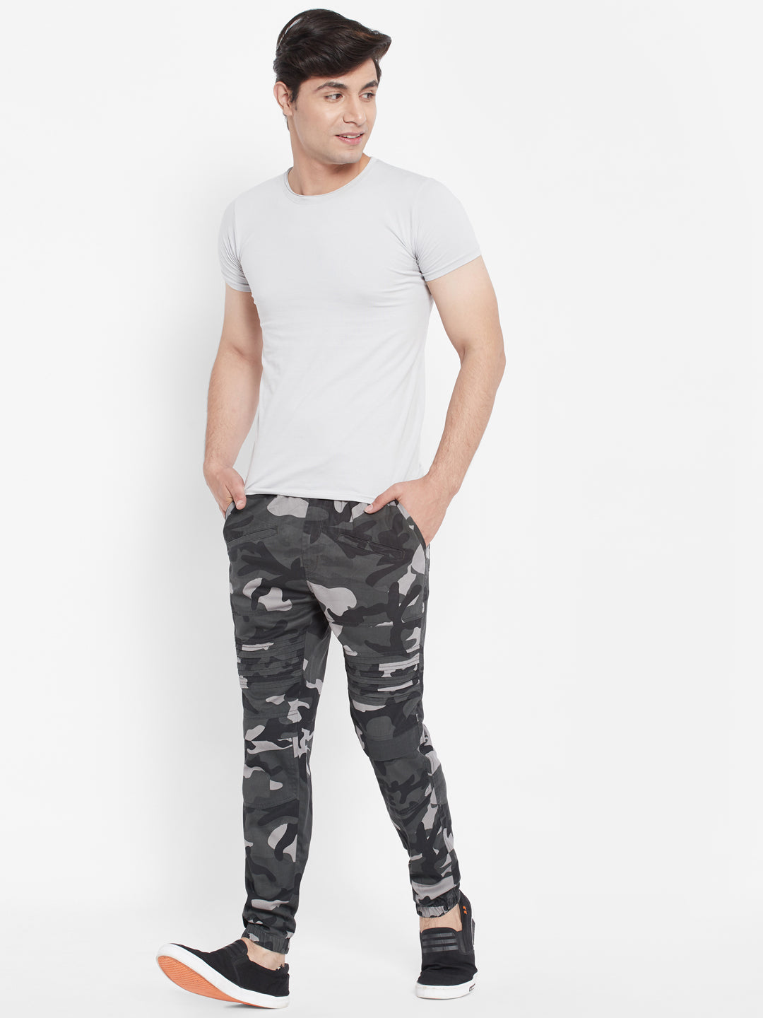 CAMOUFLAGE JOGGER TROUSERS MADRID