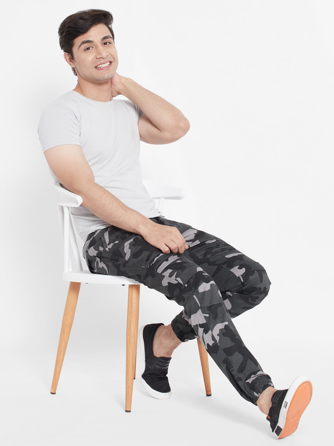 CAMOUFLAGE JOGGER TROUSERS MADRID