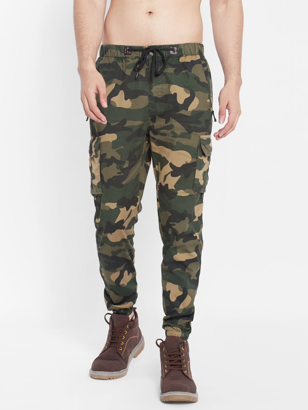 CAMOUFLAGE CARGO JOGGERS DUBLIN