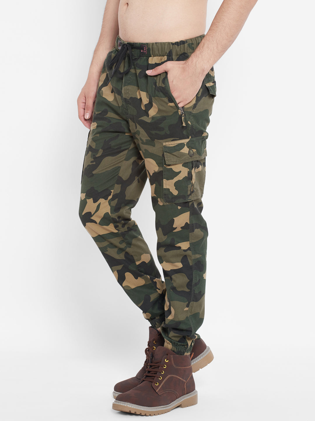 CAMOUFLAGE CARGO JOGGERS DUBLIN