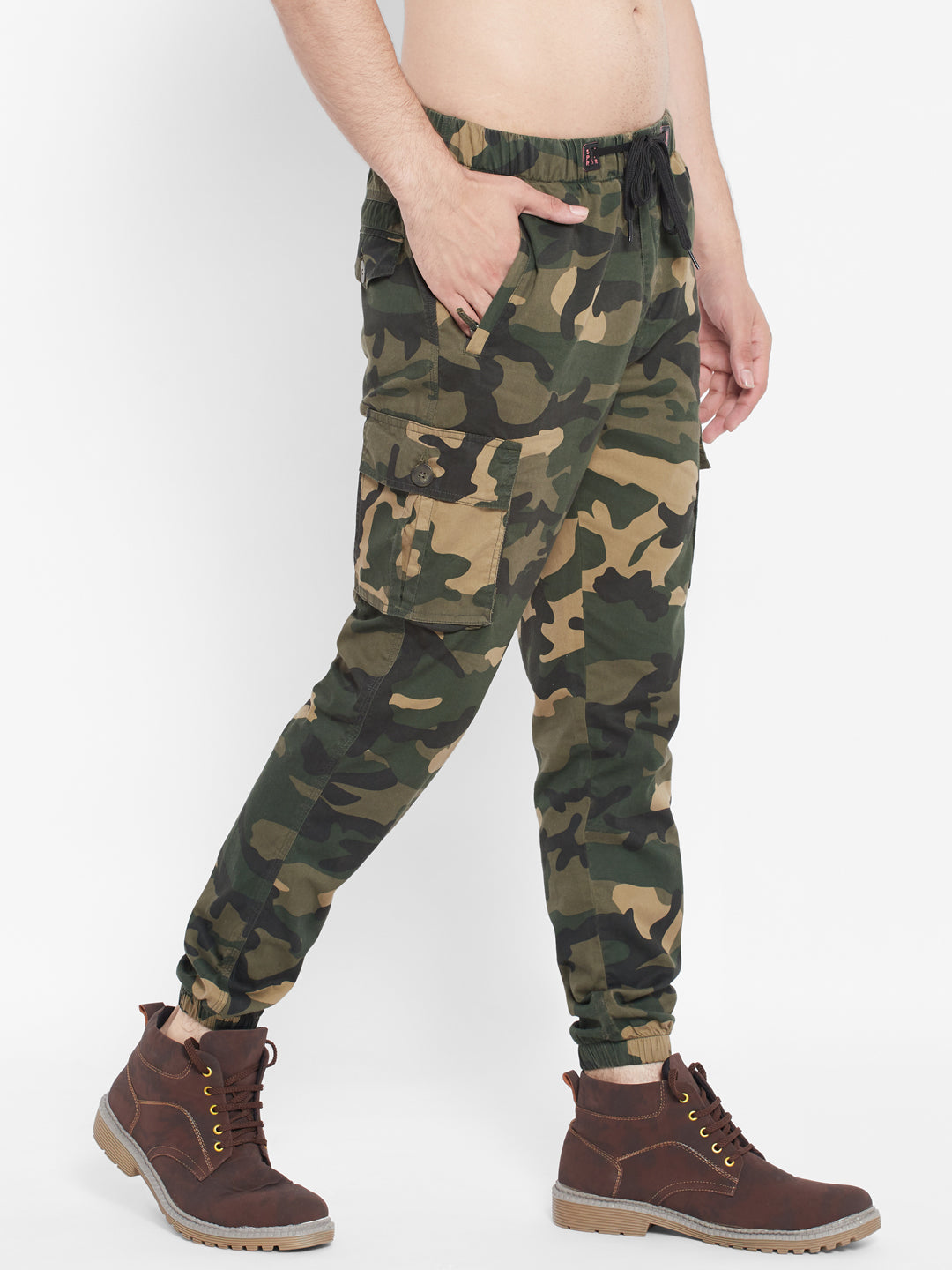 CAMOUFLAGE CARGO JOGGERS DUBLIN