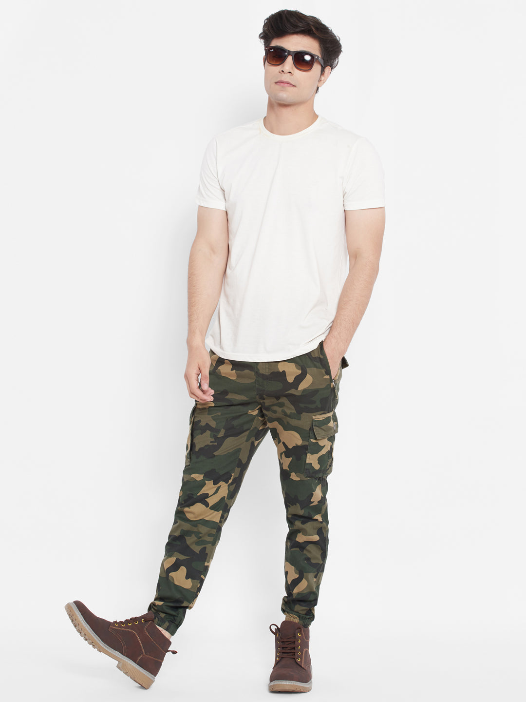 CAMOUFLAGE CARGO JOGGERS DUBLIN