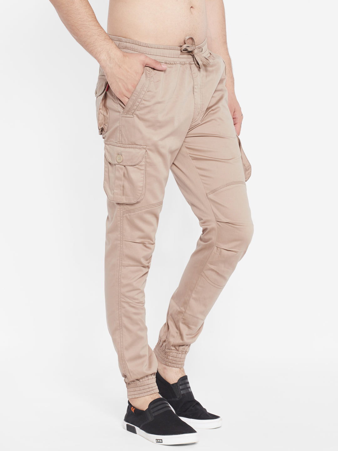 TECH TAPERED JOGGER PANTS SAND DOLLAR