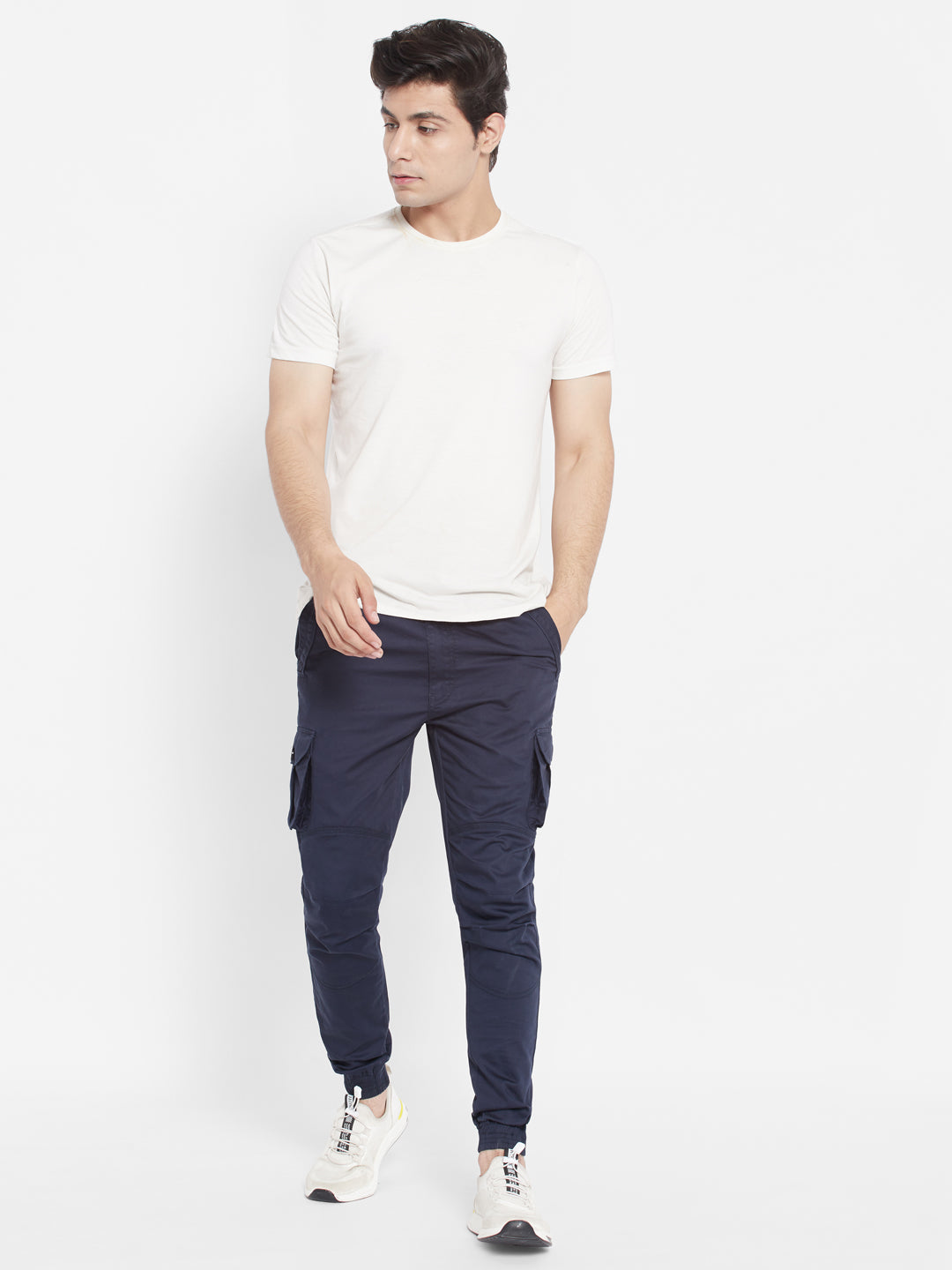 TECH TAPERED JOGGER PANTS MIDNIGHT BLUE