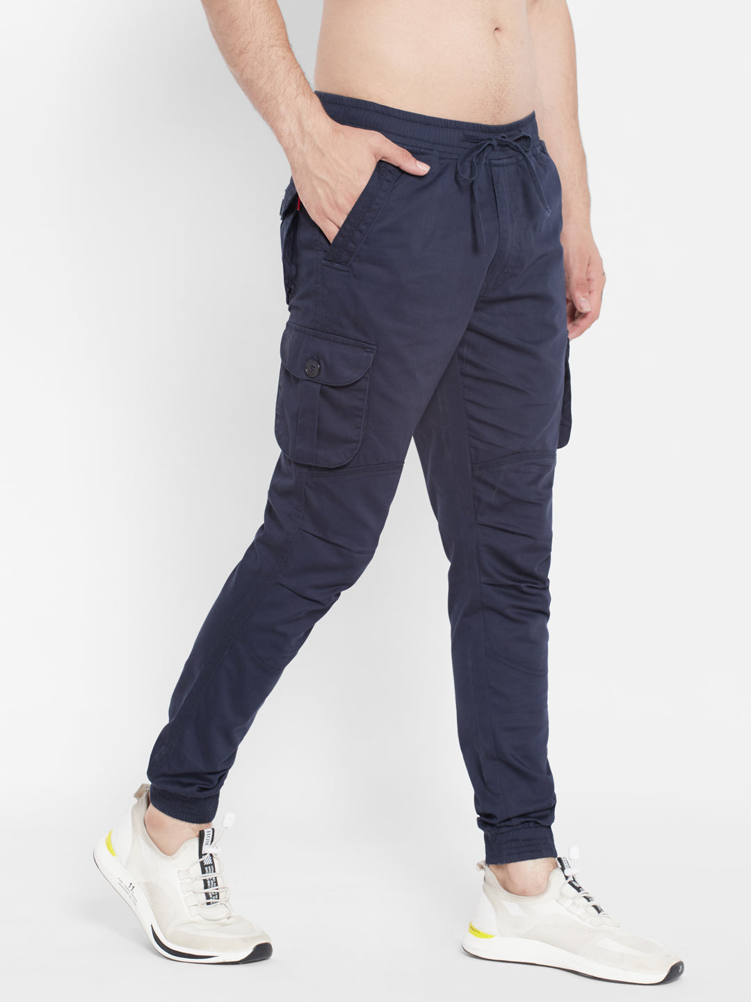 TECH TAPERED JOGGER PANTS MIDNIGHT BLUE