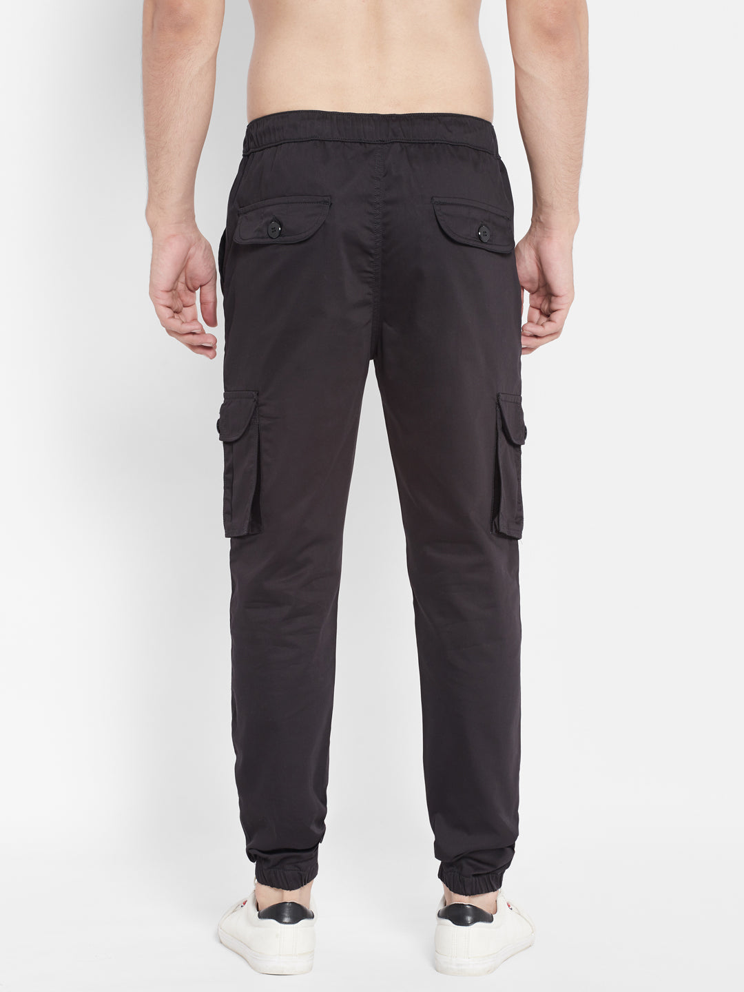 RITZY JOGGER PANTS SPIDER BLACK