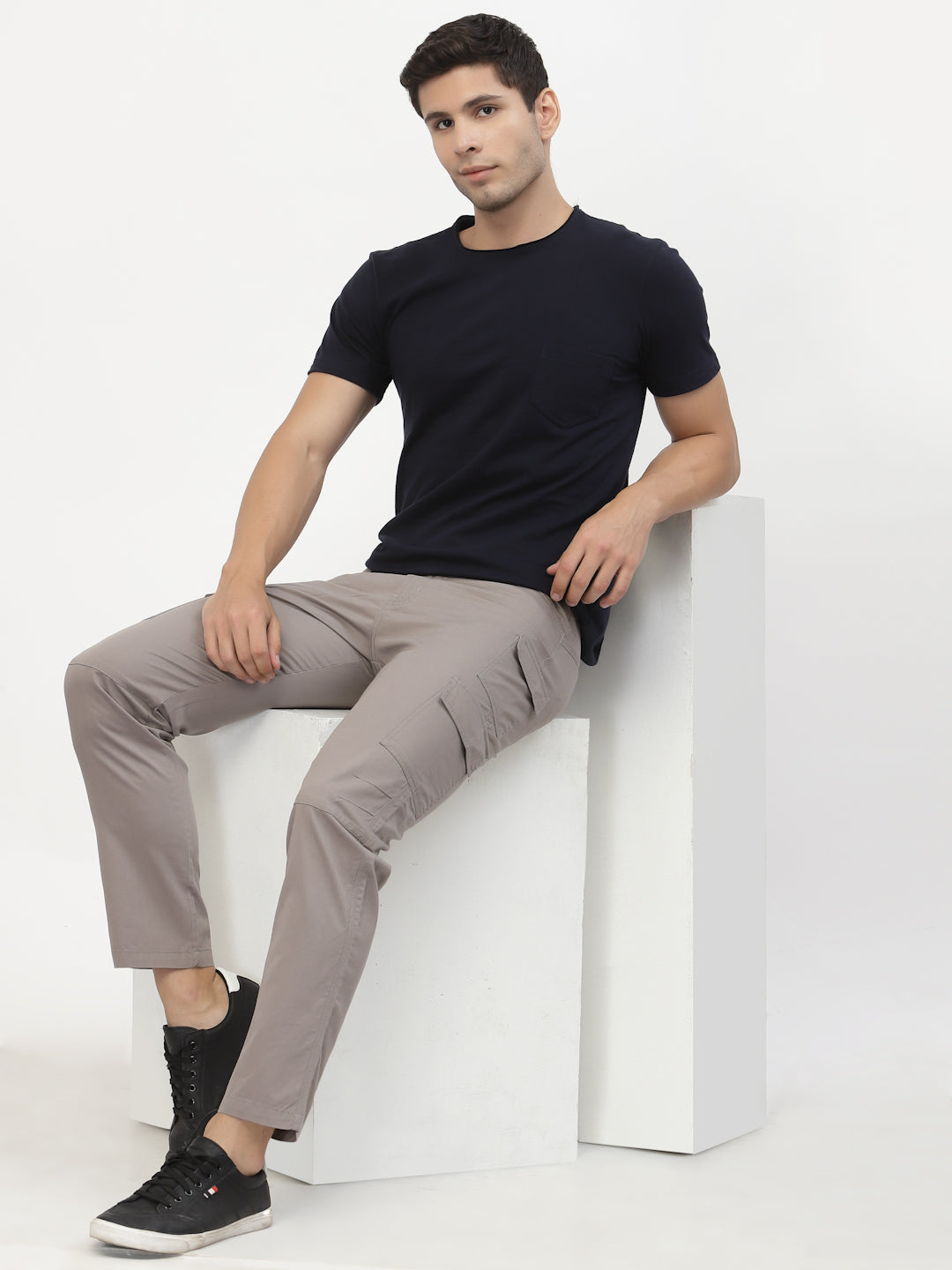 DailyCore Cotton Cargos - CLOUDY GREY