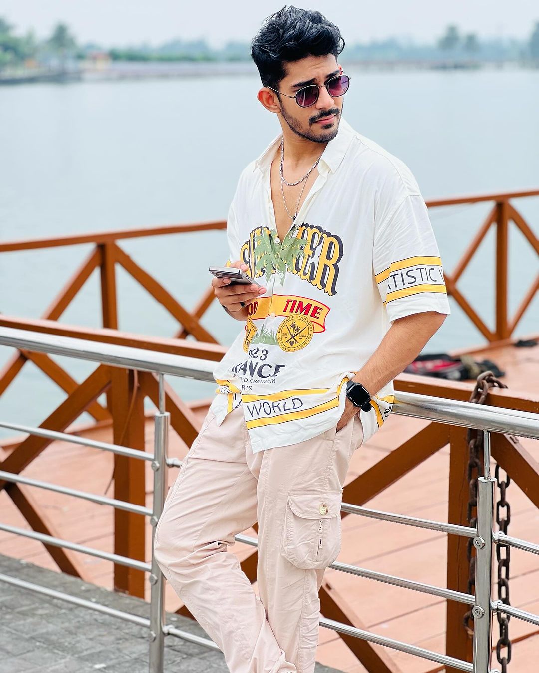 Urban Utility Cotton Cargos - WINDHAM CREAM