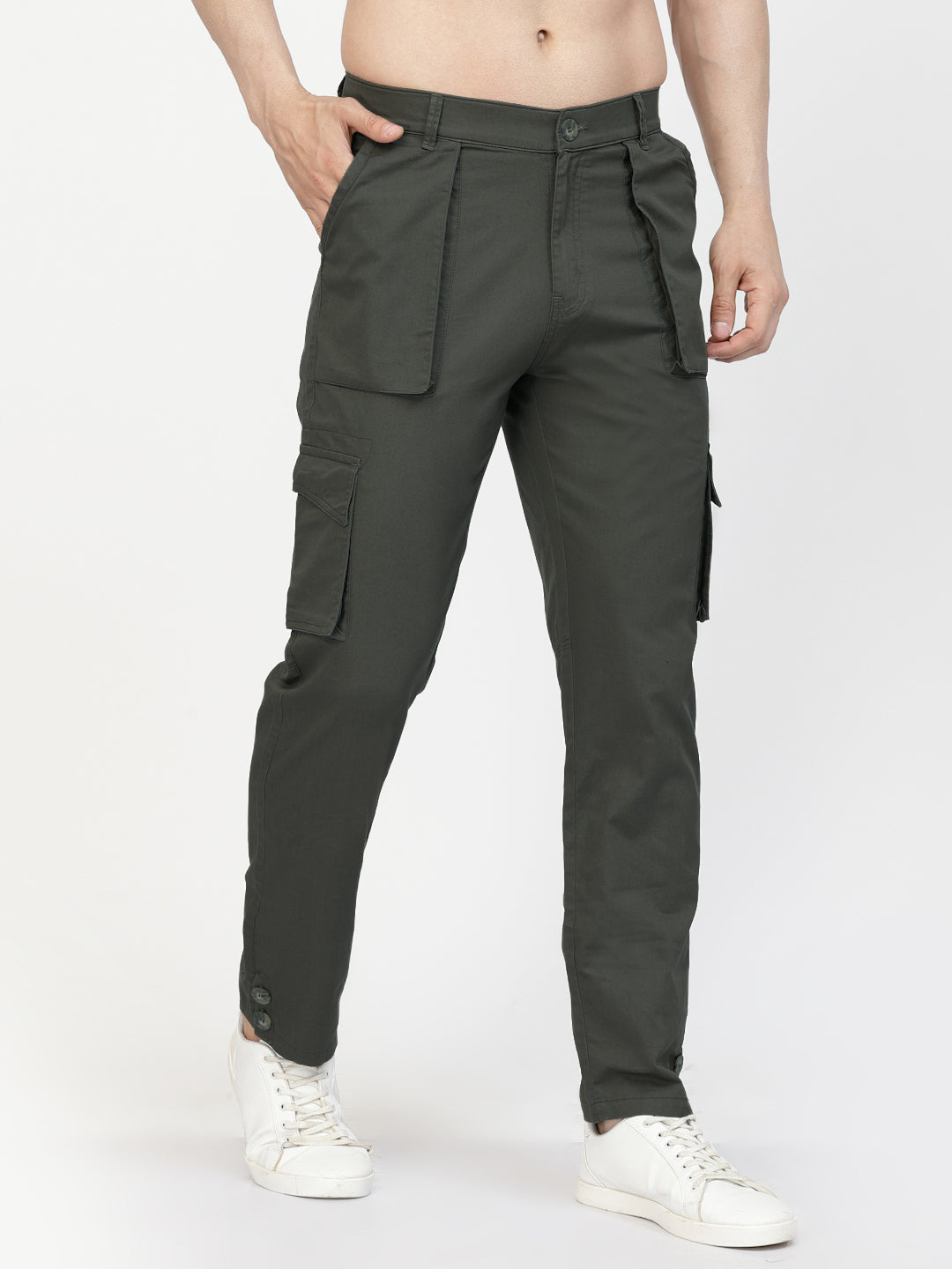 Iconic Street Cargo - SEAWEED OLIVE