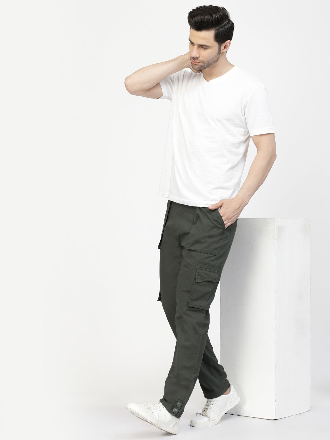 Iconic Street Cargo - SEAWEED OLIVE