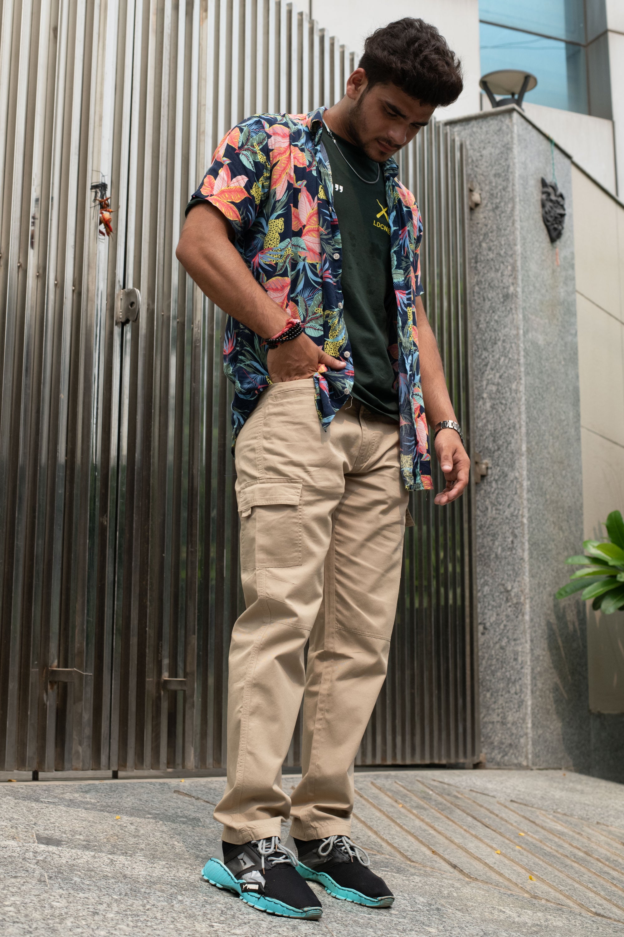 DailyCore Cotton Cargos - CLOUDY GREY