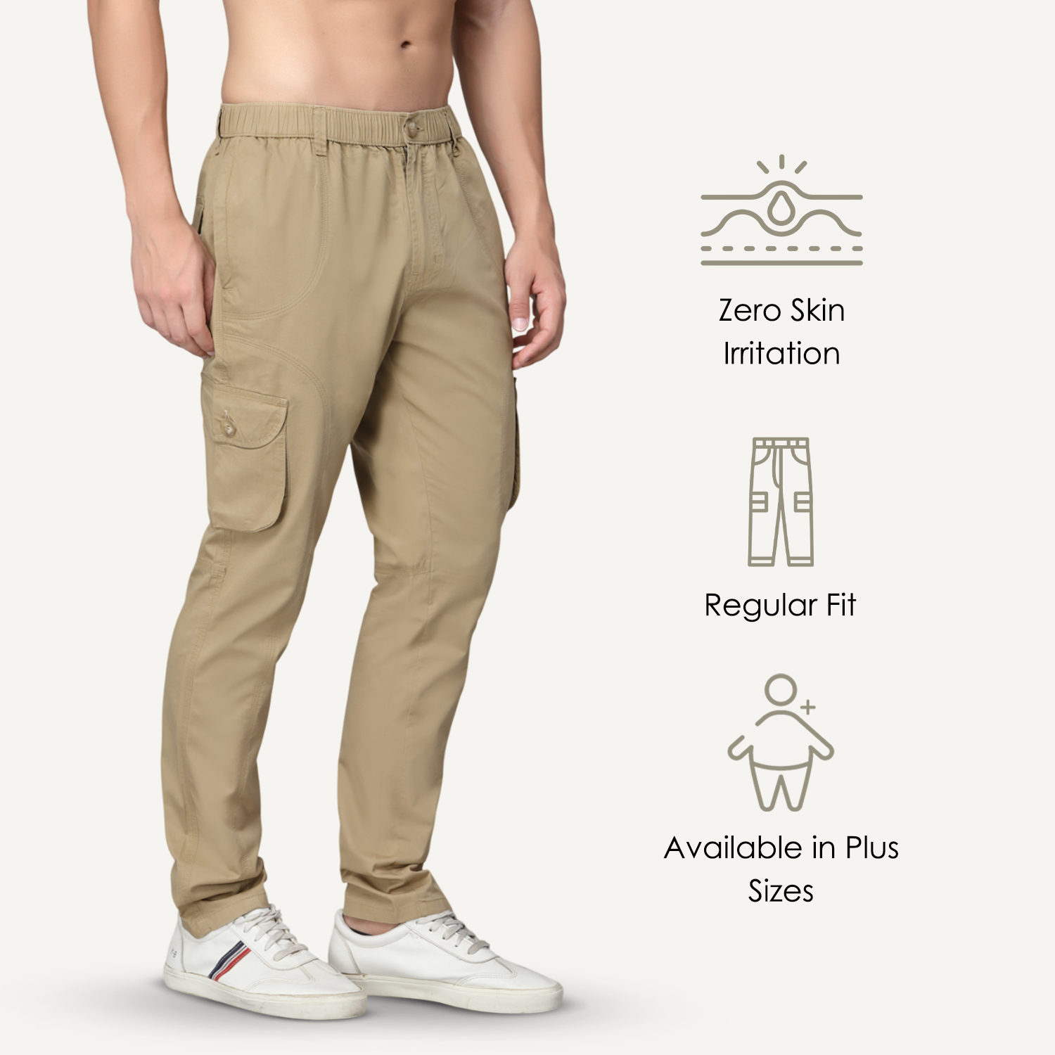 DOLLAR CLASSIC 6 POCKET CARGO PANTS