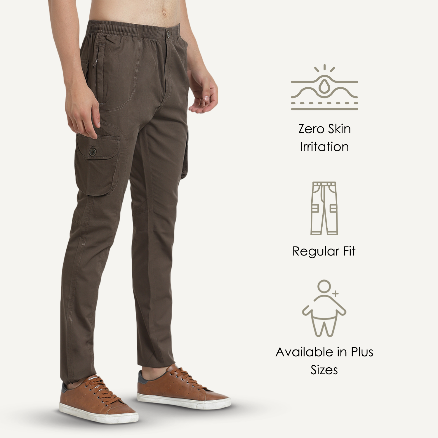 DOLLAR CLASSIC 6 POCKET CARGO PANTS