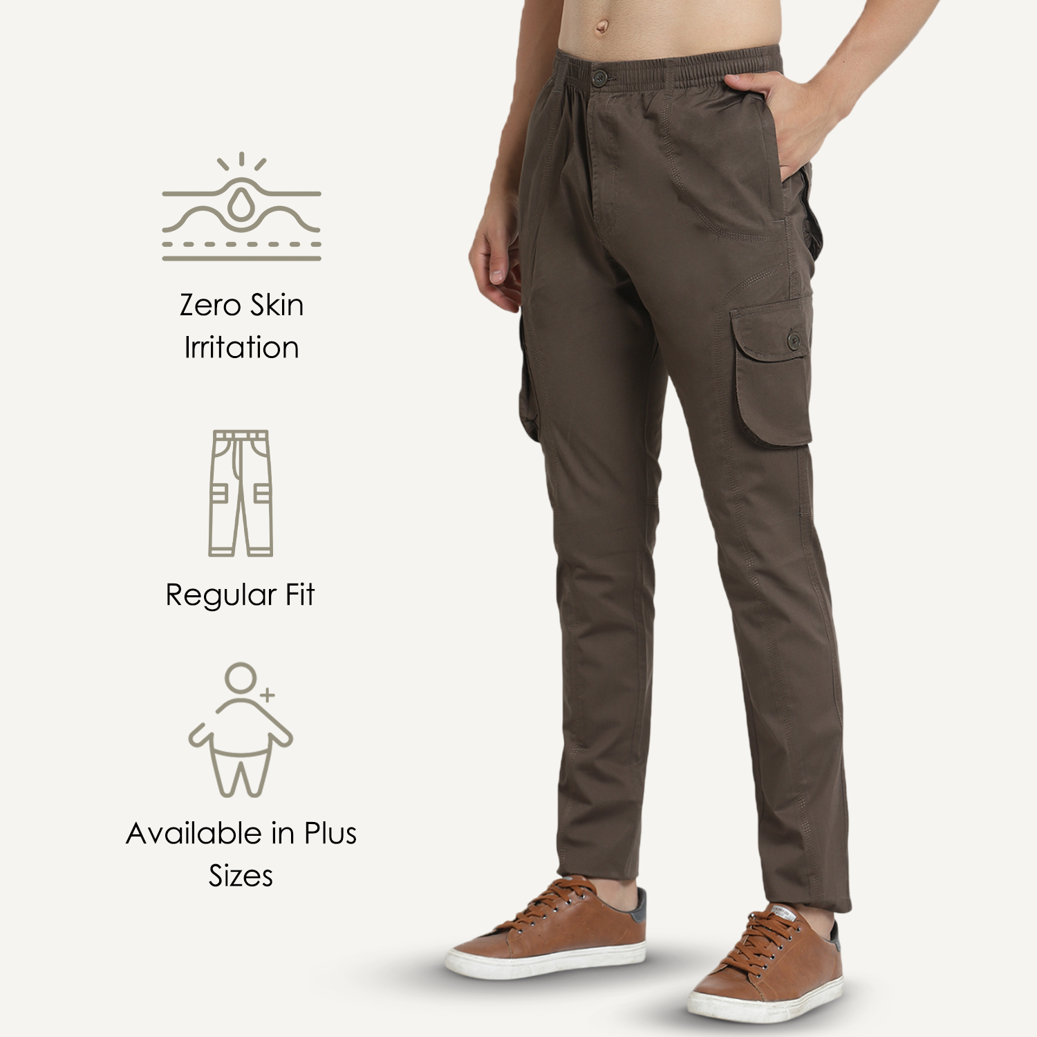 DOLLAR CLASSIC 6 POCKET CARGO PANTS