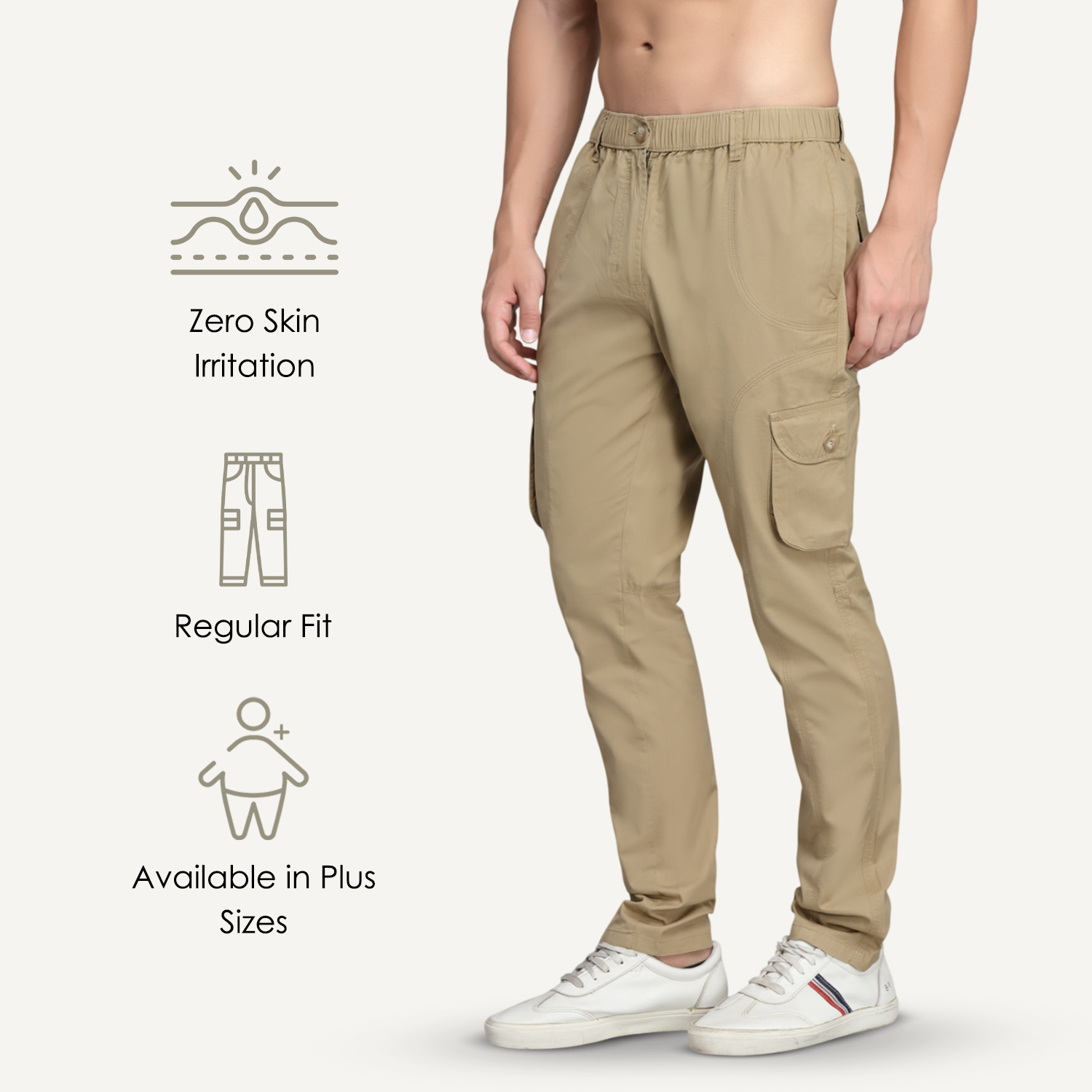 DOLLAR CLASSIC 6 POCKET CARGO PANTS