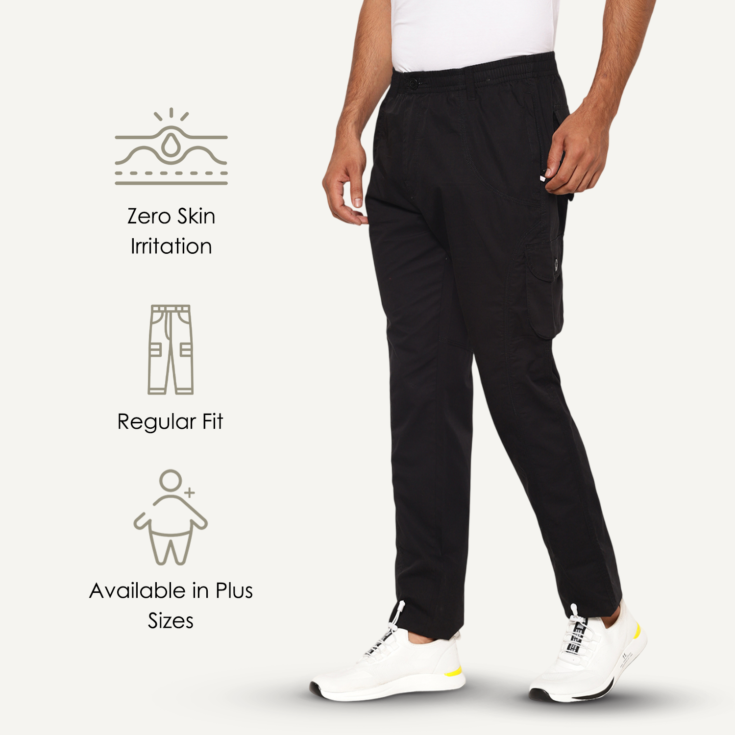 DOLLAR CLASSIC 6 POCKET CARGO PANTS