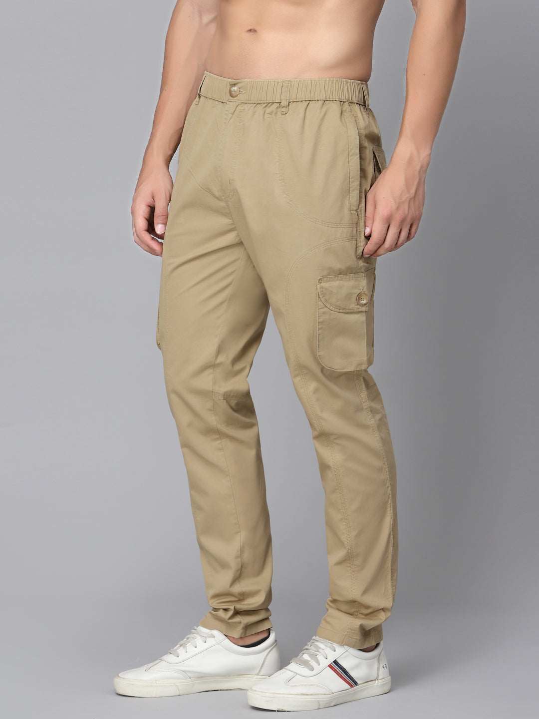 Buy Reelize - Men's Cotton Pant | 6 Pockets , Cargo Pant | Full length |  Olive Green | Ideal for Casual / Party / Office wear | Pack of 1 | Size 30  Online at Best Prices in India - JioMart.