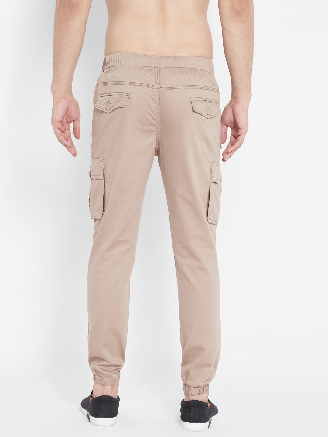 CUFFED STRETCHABLE JOGGER PANTS